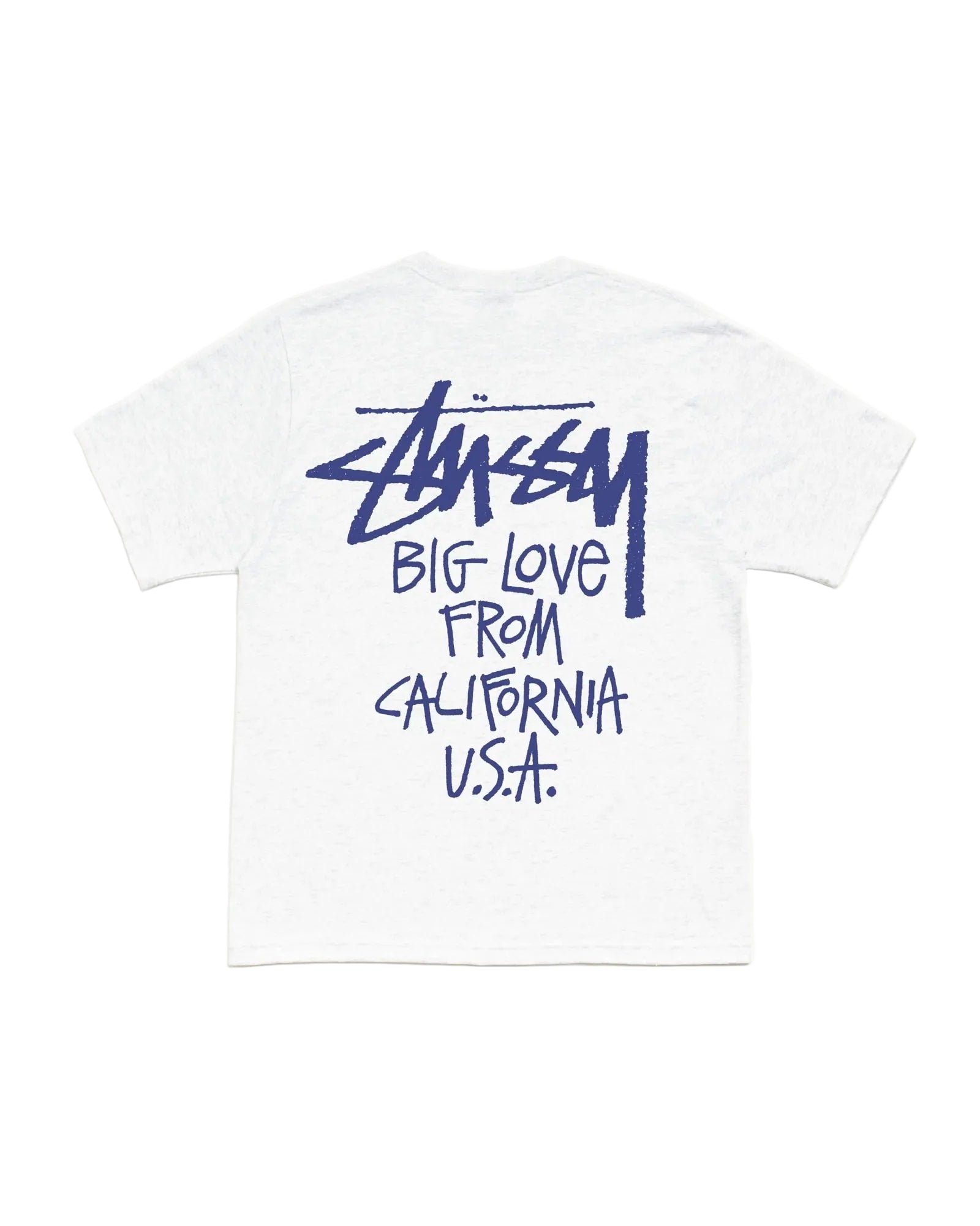 Stussy Big Love Tee - ash heather