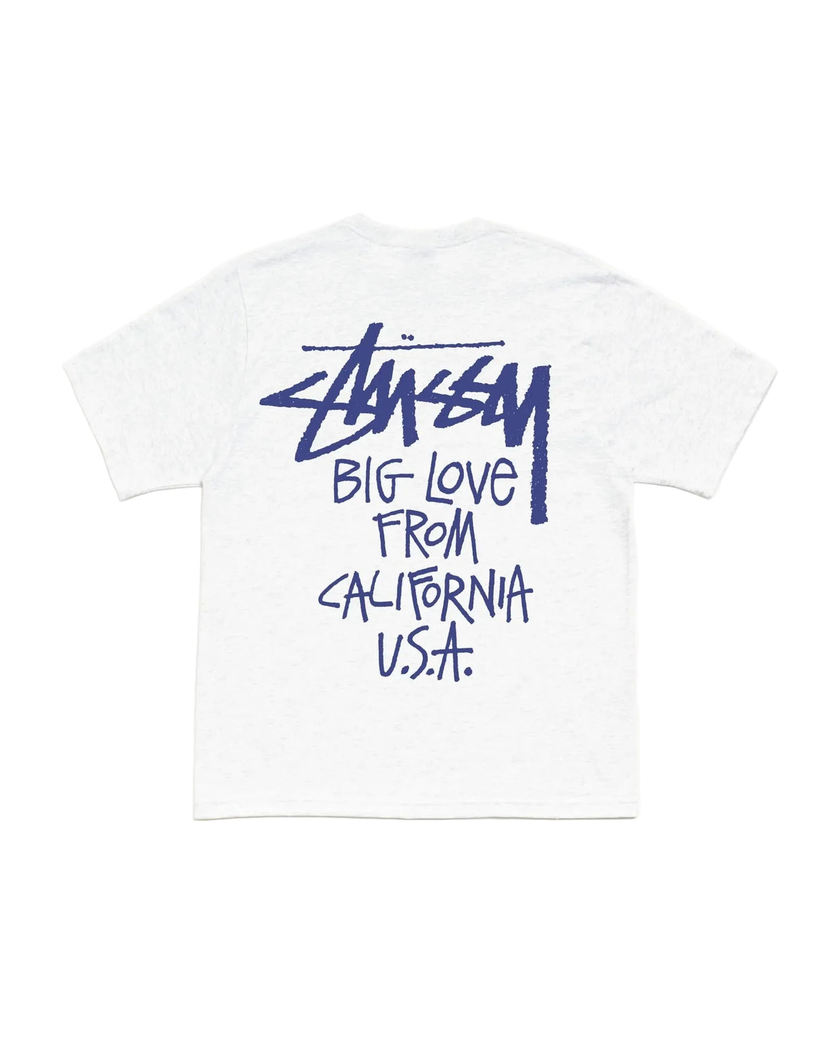 Stussy Big Love Tee - ash heather