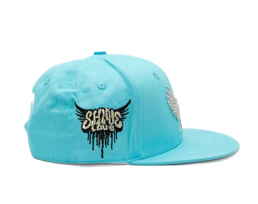 Reflection Luxury Snapback Ocean Blue