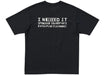 Uniqlo x CPFM Spongebob Squarepants UT Graphic T-Shirt Black