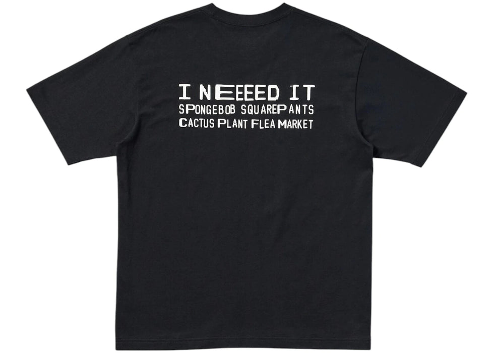 Uniqlo x CPFM Spongebob Squarepants UT Graphic T-Shirt Black