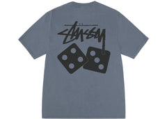 Stussy Dice Pigment Dyed Tee Navy