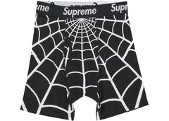 Supreme Hanes Spider-Man Boxer Briefs (2 Pack) Black
