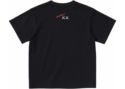 KAWS x Uniqlo Warhol Kids' UT Graphic 476424 T-shirt Black