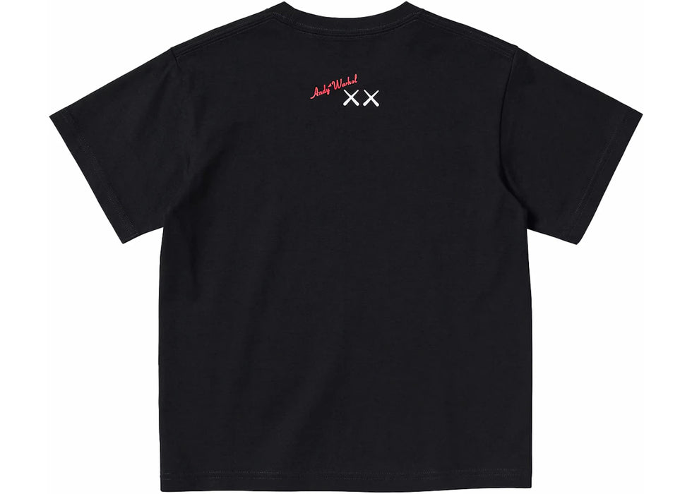 KAWS x Uniqlo Warhol Kids' UT Graphic 476424 T-shirt Black