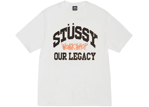 Stussy x Our Legacy Work Shop Collegiate Pigment Dyed Tee Natural