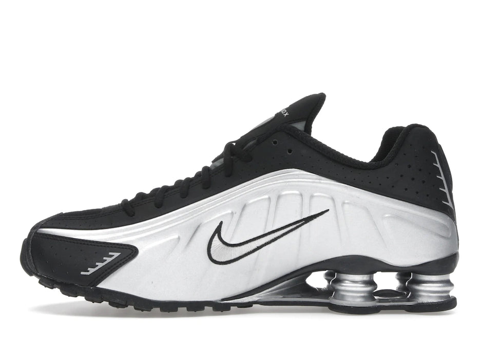 Nike Shox R4 Metallic Silver Black
