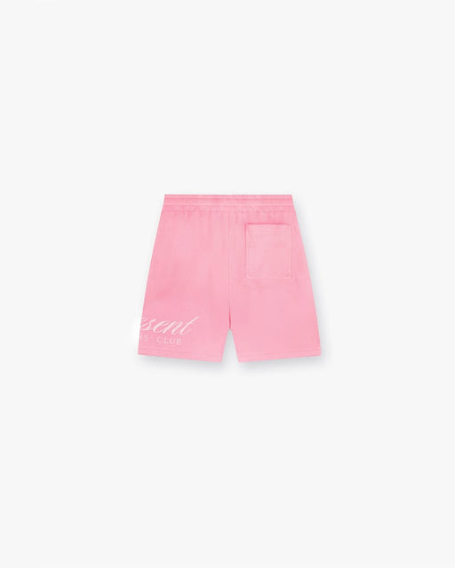 Represent Owners Club Script Mesh Shorts Pink