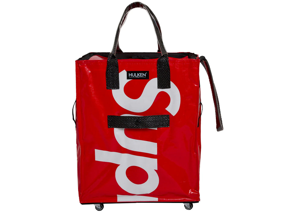 Supreme Hulken Rolling Tote Bag (SS26) Red