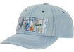 Supreme Embroidered Money Logo 6-Panel Hat Light Blue