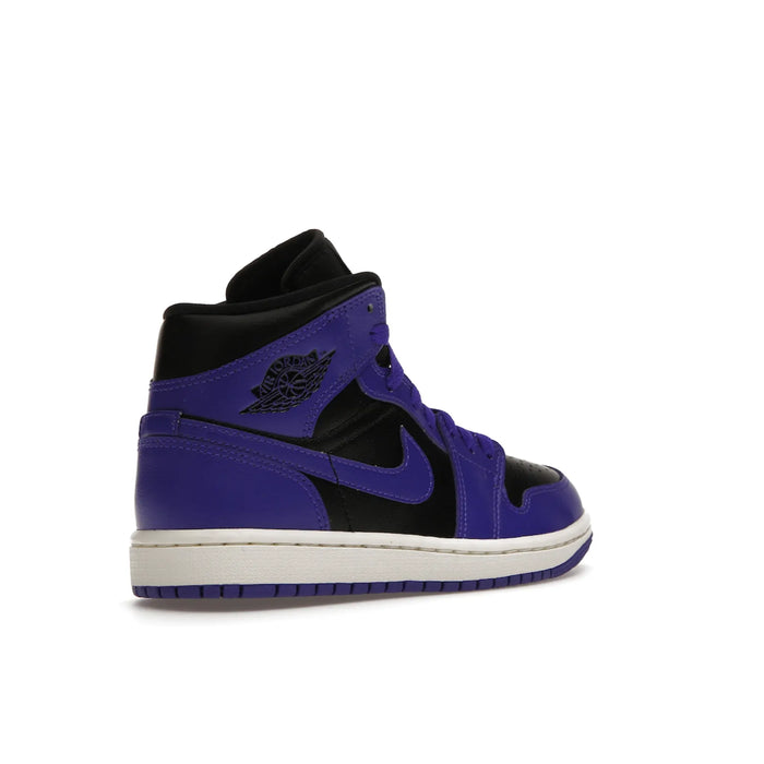 Jordan 1 Mid Purple Black (Women's)