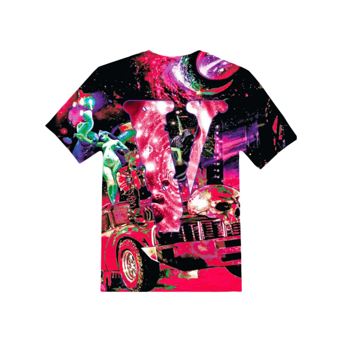 Juice Wrld Galaxy All Over T-shirt Black/Multi