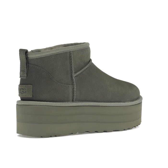 UGG Classic Ultra Mini Platform Boot Moss Green (Women's)